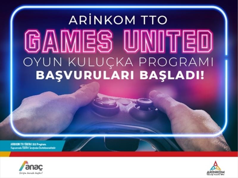 ARİNKOM - Games United Oyun Kuluçka Programı Başladı!